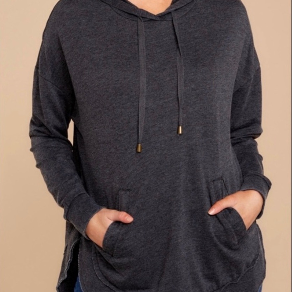 White crow oversized hoodie